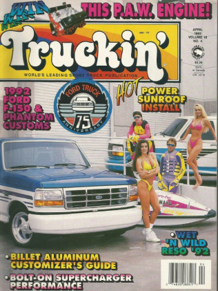 TRUCKIN' 1992 APR -